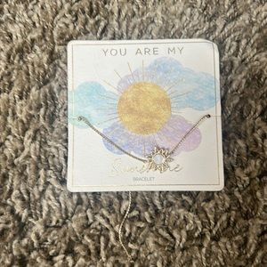 NWT Francesca’s “You are my Sunshine” Bracelet